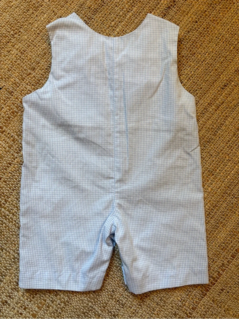 Smocked Tractor Coveralls